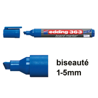 Edding 363 marqueur pour tableau blanc (biseauté de 1 - 5 mm) - bleu 4-363003 200650