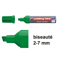 Edding 365 marqueur pour tableau blanc (biseauté de 2 - 7 mm) - vert 4-365004 200668