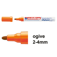 Edding 4000 marqueur peinture à encre mate (ogive de 2 - 4 mm) - orange 4-4000006 239118