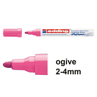 Edding 4000 marqueur peinture à encre mate (ogive de 2 - 4 mm) - rose 4-4000009 239121