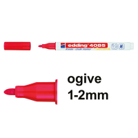 Edding 4085 marqueur craie (1 - 2 mm ogive) - rouge 4-4085002 240095