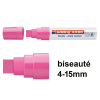 Edding 4090 marqueur craie liquide (4 - 15 mm biseauté) - rose fluo