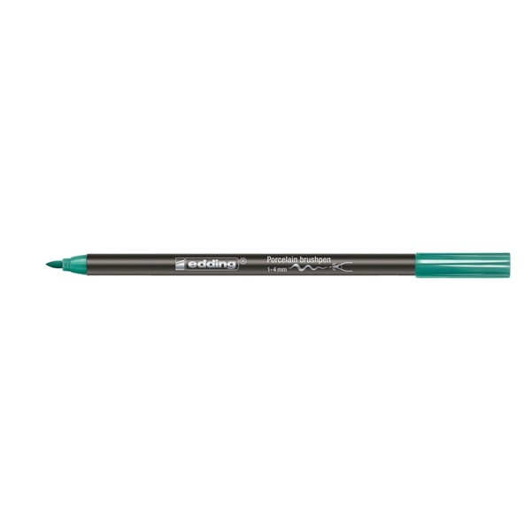 Edding 4200 feutre pinceau pour porcelaine - turquoise 4-4200014 239296 - 1