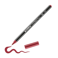 Edding 4200 feutre pinceau pour porcelaine (pointe pinceau 1 - 4 mm) - rouge carmin 239298