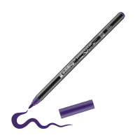 Edding 4200 feutre pinceau pour porcelaine (pointe pinceau 1 - 4 mm) - violet 239292