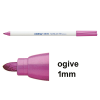 Edding 4600 marqueur textile (1 mm ogive) - violet fluo 4-4600068 200914