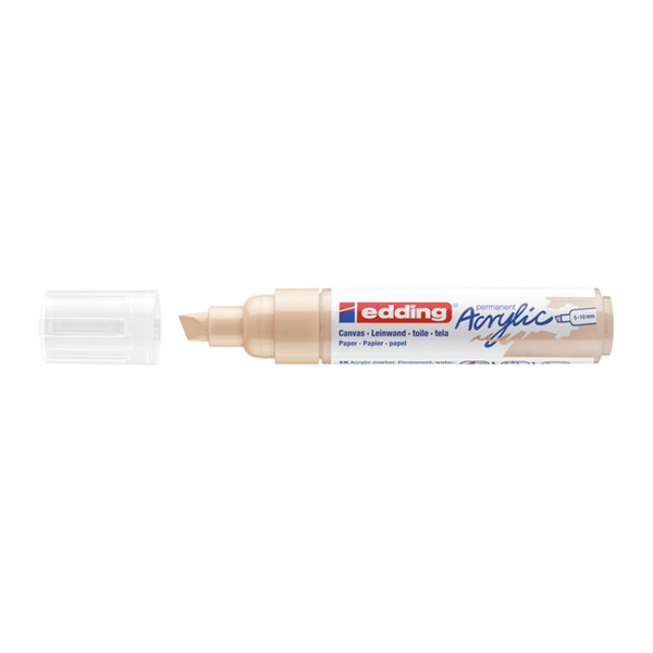 Edding 5000 marqueur acrylique (5 - 10 mm biseautée) - beige chaud 4-5000255 240135 - 1