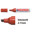 Edding 500 marqueur permanent (2 - 7 mm biseautée) - marron