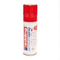 Edding 5200 spray peinture acrylique permanent brillant (200 ml) - rouge trafic 4-5200952 239073