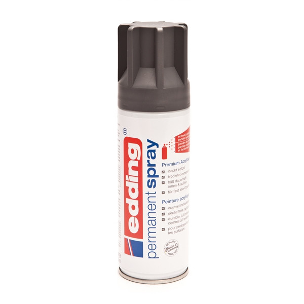 Edding 5200 spray peinture acrylique permanent mat (200 ml) - anthracite 4-5200926 239070 - 1