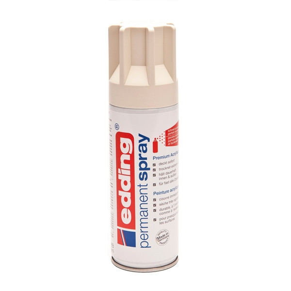 Edding 5200 spray peinture acrylique permanent mat (200 ml) - blanc crème 4-5200921 239065 - 1