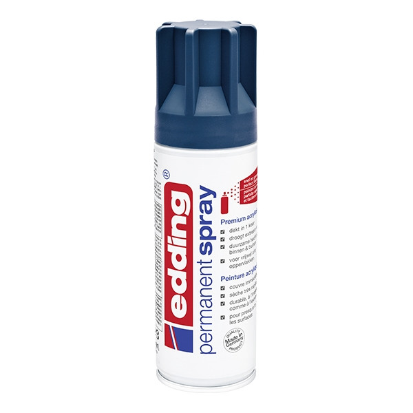 Edding 5200 spray peinture acrylique permanent mat (200 ml) - bleu nuit 4-NL5200933 239246 - 1