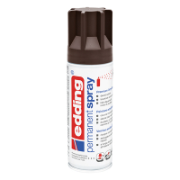 Edding 5200 spray peinture acrylique permanent mat (200 ml) - chocolat 4-5200907 239051