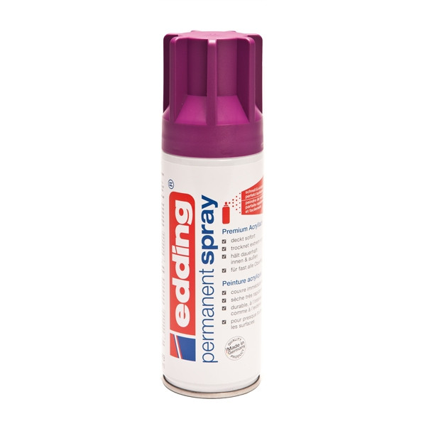 Edding 5200 spray peinture acrylique permanent mat (200 ml) - jus de baies 4-5200910 239054 - 1