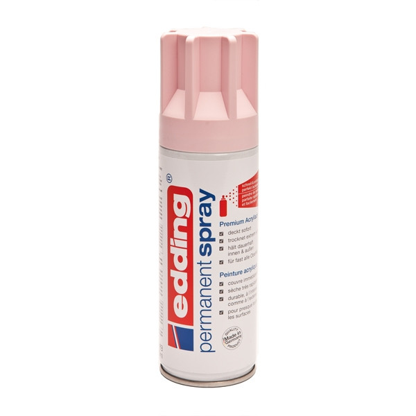 Edding 5200 spray peinture acrylique permanent mat (200 ml) - rose pastel 4-5200914 239058 - 1