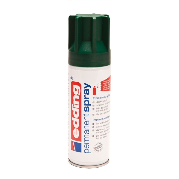 Edding 5200 spray peinture acrylique permanent mat (200 ml) - vert mousse 4-5200904 239048 - 1