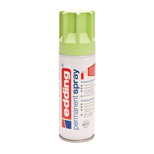 Edding 5200 spray peinture acrylique permanent mat (200 ml) - vert pastel 4-5200917 239061 - 1