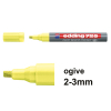 Edding 725 marqueur pour tableaux  (2 - 5 mm biseauté) - jaune fluo