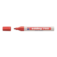 Edding 750 marqueur peinture à encre brillante (2 - 4 mm ogive) - rouge 4-750-9-002 240501