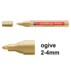 Edding 750 marqueur peinture (2 - 4 mm ogive) - or