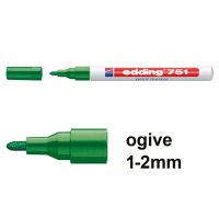 Edding 751 marqueur peinture (1 - 2 mm ogive) - vert 4-751004 200602