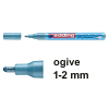 Edding 751 marqueur peinture brillante (1-2 mm ogive) - bleu clair métallisé