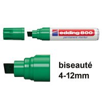 Edding 800 marqueur permanent (biseauté de 4 - 12 mm) - vert 4-800004 200514