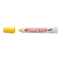 Edding 950 marqueur peinture spécial industrie (10 mm ogive) - jaune 4-950005 239306