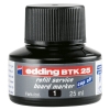 Edding BTK 25 recharge d'encre (25 ml) - noir 4-BTK25001 200560