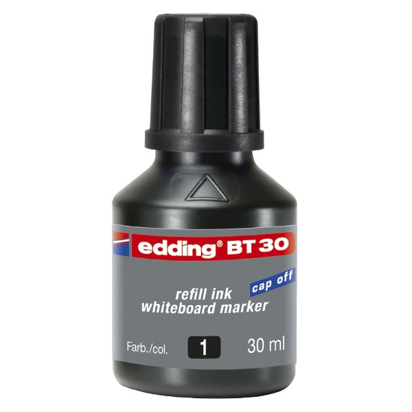 Edding BT 30 recharge d'encre (30 ml) - noir 4-BT30001 200934 - 1