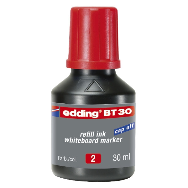Edding BT 30 recharge d'encre (30 ml) - rouge 4-BT30002 200935 - 1