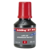Edding BT 30 recharge d'encre (30 ml) - rouge