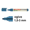 Edding EcoLine 28 marqueur pour tableau blanc (1,5 - 3 mm ogive) - bleu