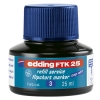 Edding FTK 25 recharge d'encre - bleu