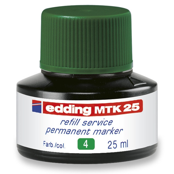 Edding MTK 25 recharge d'encre (25 ml) - vert 4-MTK25004 200933 - 1