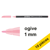 Edding Offre : 10x Edding 1200 feutre (1 mm ogive) - fleur de cerisier  239584