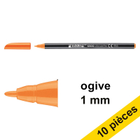 Offre : 10x Edding 1200 feutre (1 mm ogive) - orange fluo