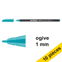 Offre : 10x Edding 1200 feutre (1 mm ogive) - turquoise