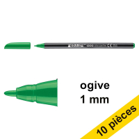 Offre : 10x Edding 1200 feutre (1 mm ogive) - vert fluo