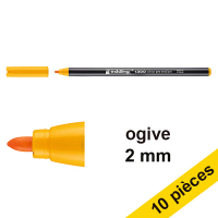 Offre : 10x Edding 1300 feutre (2 mm ogive) - jaune brillant