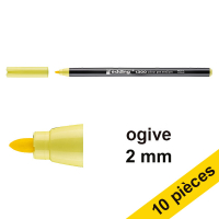 Offre : 10x Edding 1300 feutre (2 mm ogive) - jaune citron