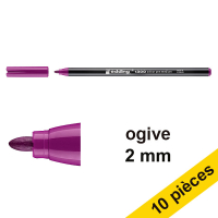 Edding Offre : 10x Edding 1300 feutre (2 mm ogive) - magenta  239632