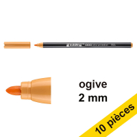 Offre : 10x Edding 1300 feutre (2 mm ogive) - orange clair