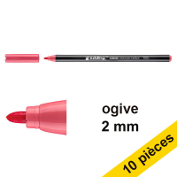Edding Offre : 10x Edding 1300 feutre (2 mm ogive) - rose rouge  239640