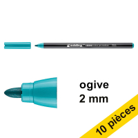 Edding Offre : 10x Edding 1300 feutre (2 mm ogive) - turquoise  239642
