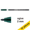 Offre : 10x Edding 1300 feutre (2 mm ogive) - vert foncé 239621 - 1