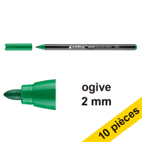 Edding Offre : 10x Edding 1300 feutre (2 mm ogive) - vert pâle  239643