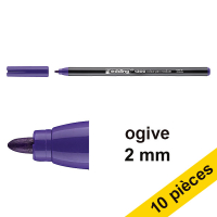 Offre : 10x Edding 1300 feutre (2 mm ogive) - violet