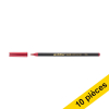 Offre : 10x Edding 1340 feutre pinceau - rouge métallisé 240575 - 1