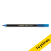 Offre : 10x Edding 1340 feutre pointe pinceau - bleu clair 239654 - 1